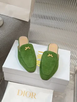 DIOR Slides & Slippers Suede (Green) EU35-41 B00202607050187