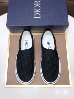 DIOR Sneakers & Trainers Canvas (Black-White) EU39-44 B40202607050198