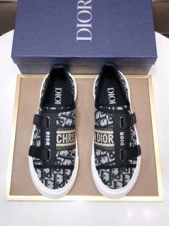 DIOR Sneakers & Trainers Canvas (Black-White) EU39-44 B40202607050205