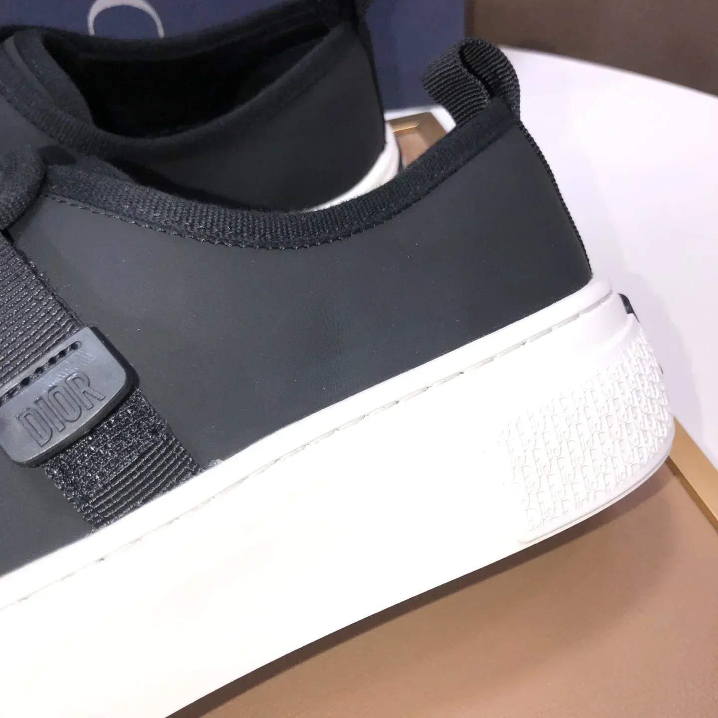 DIOR Sneakers & Trainers Canvas (Black-White-Gold) EU39-44 B60202607050224 - Image 8