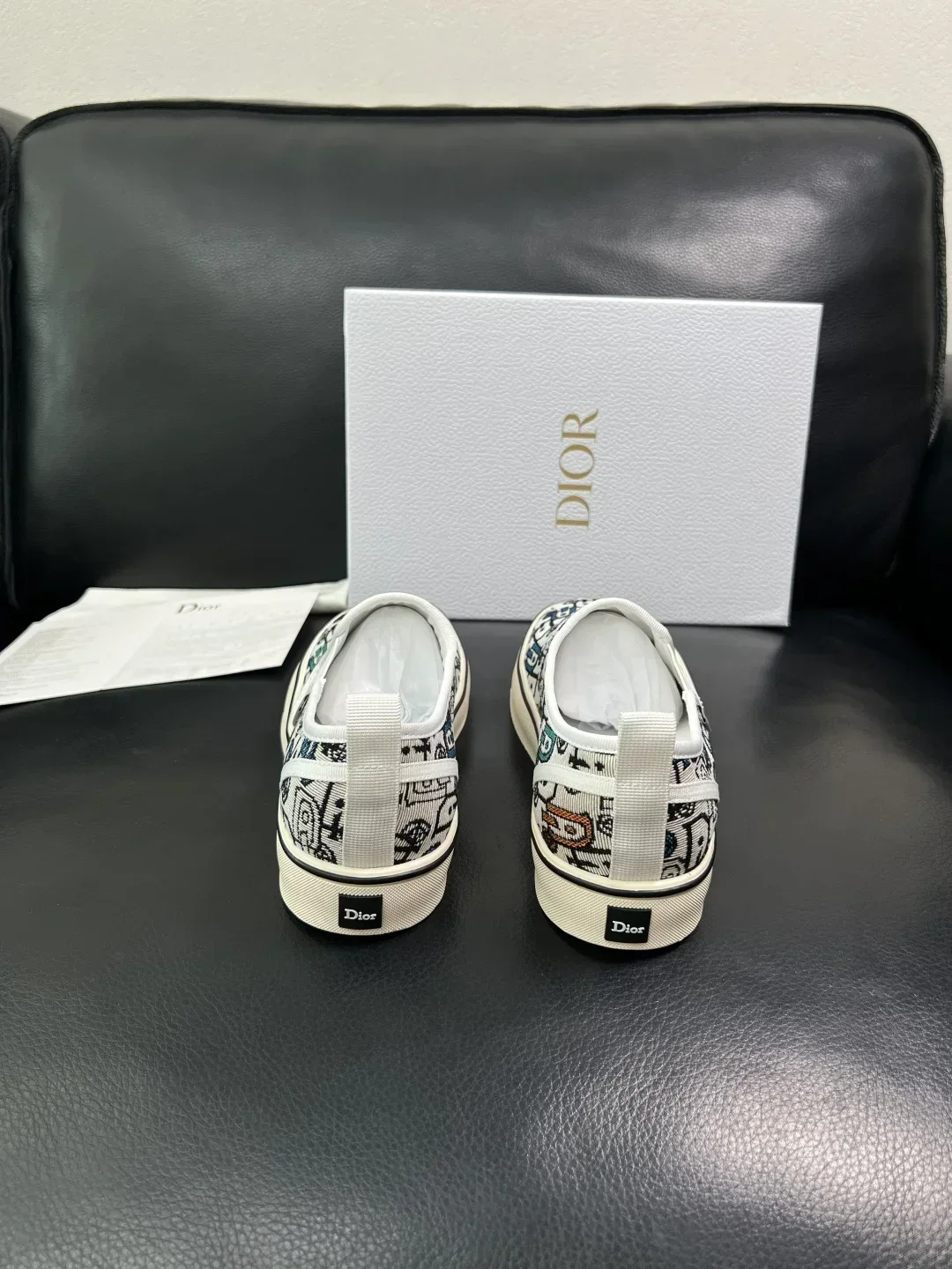 DIOR Sneakers & Trainers Canvas (White-Blue-Brown-Black) EU39-44 B80202607050226 - Image 8