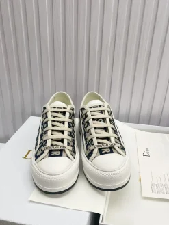 Alternative view of DIOR Sneakers & Trainers Embroidered Canvas (Black-White) EU35-42 B40202607050212