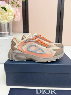 DIOR Sneakers & Trainers Mesh Rubber (Orange-Beige-Brown-Grey) EU39-45 B70202607051316