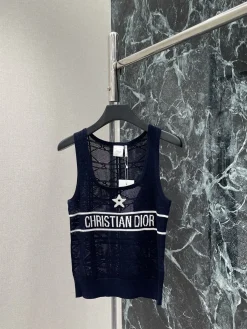 Alternative view of DIOR Sweaters & Knitwear Knit (Navy-White-Gray) S-L B00202607050702
