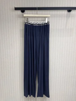 DIOR Trousers & Shorts Knit (Navy-White) S-M-L B35202607051005