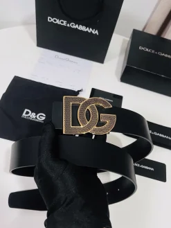 DOLCE & GABBANA Accessories Gold-plated Metal 4.0 CM A80202607050836