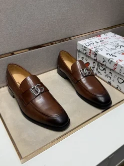 DOLCE & GABBANA Formal Shoes Calf Leather (Brown-Black) EU38-44 B50202607051129