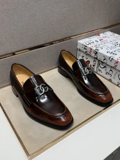 DOLCE & GABBANA Formal Shoes Calf Leather (Brown) EU38-44 B50202607051130