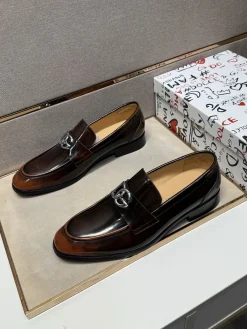 Alternative view of DOLCE & GABBANA Formal Shoes Calf Leather (Brown) EU38-44 B50202607051130