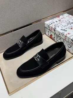 Alternative view of DOLCE & GABBANA Formal Shoes Suede Leather (Black) EU38-44 B50202607051134