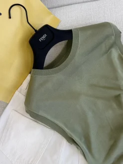 Alternative view of FENDI Clothing Knit Cotton (Green) S-L B15202607050796