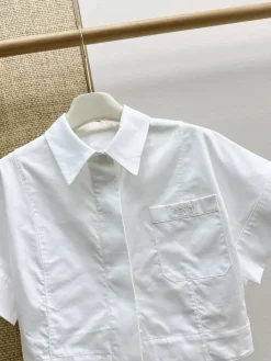 Alternative view of FENDI Shirts & Polos Cotton (White) S-L B35202607051007