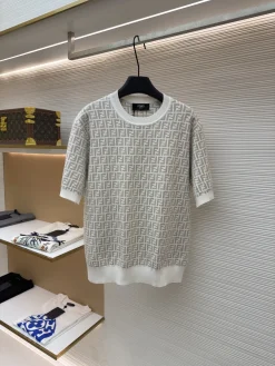 FENDI Sweaters & Knitwear Knit (White-Beige) 48-54 A85202607120477