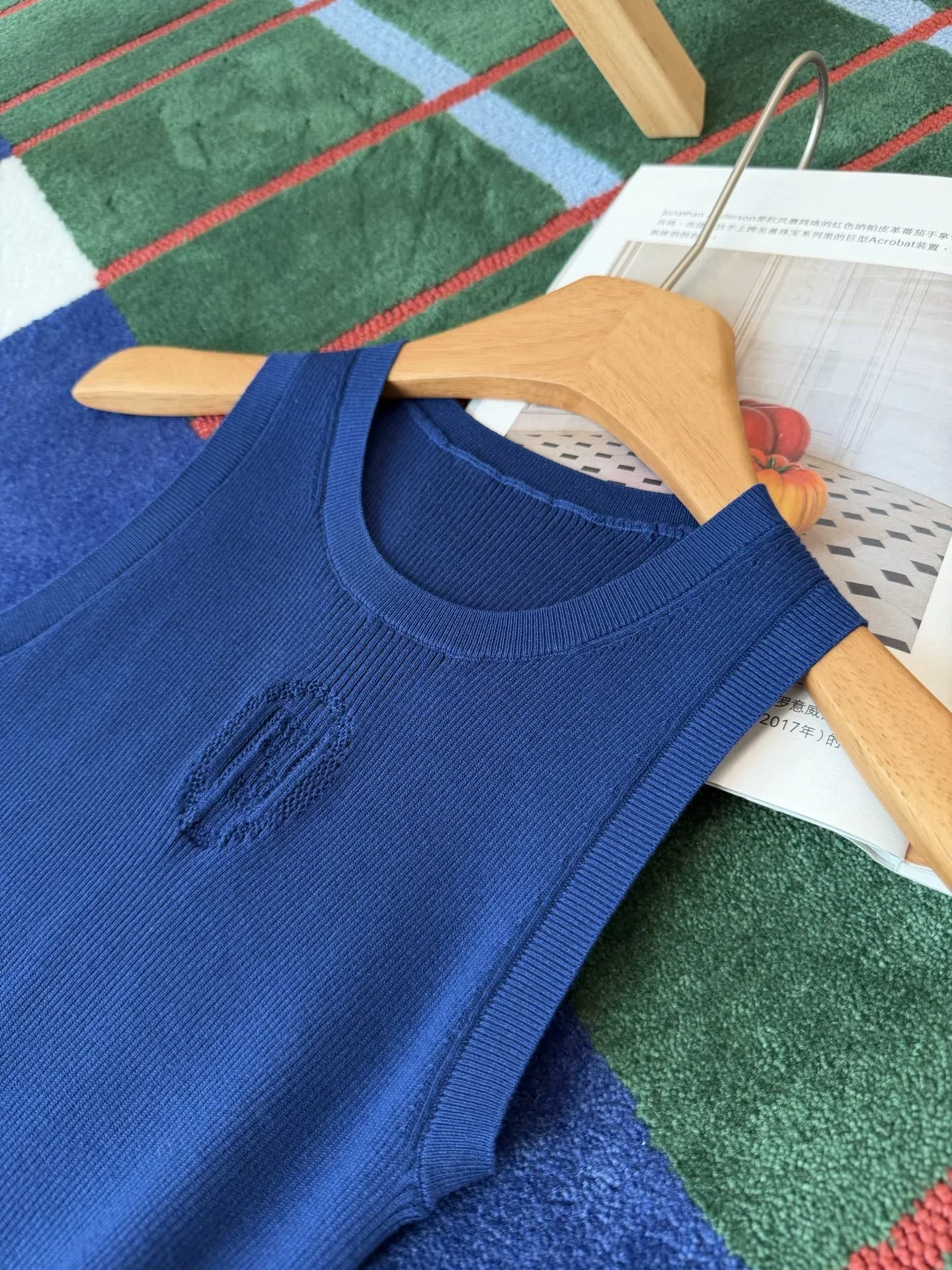FENDI T-shirts & Vests Knit Fabric (Blue) S-M-L B05202607050725 - Image 3