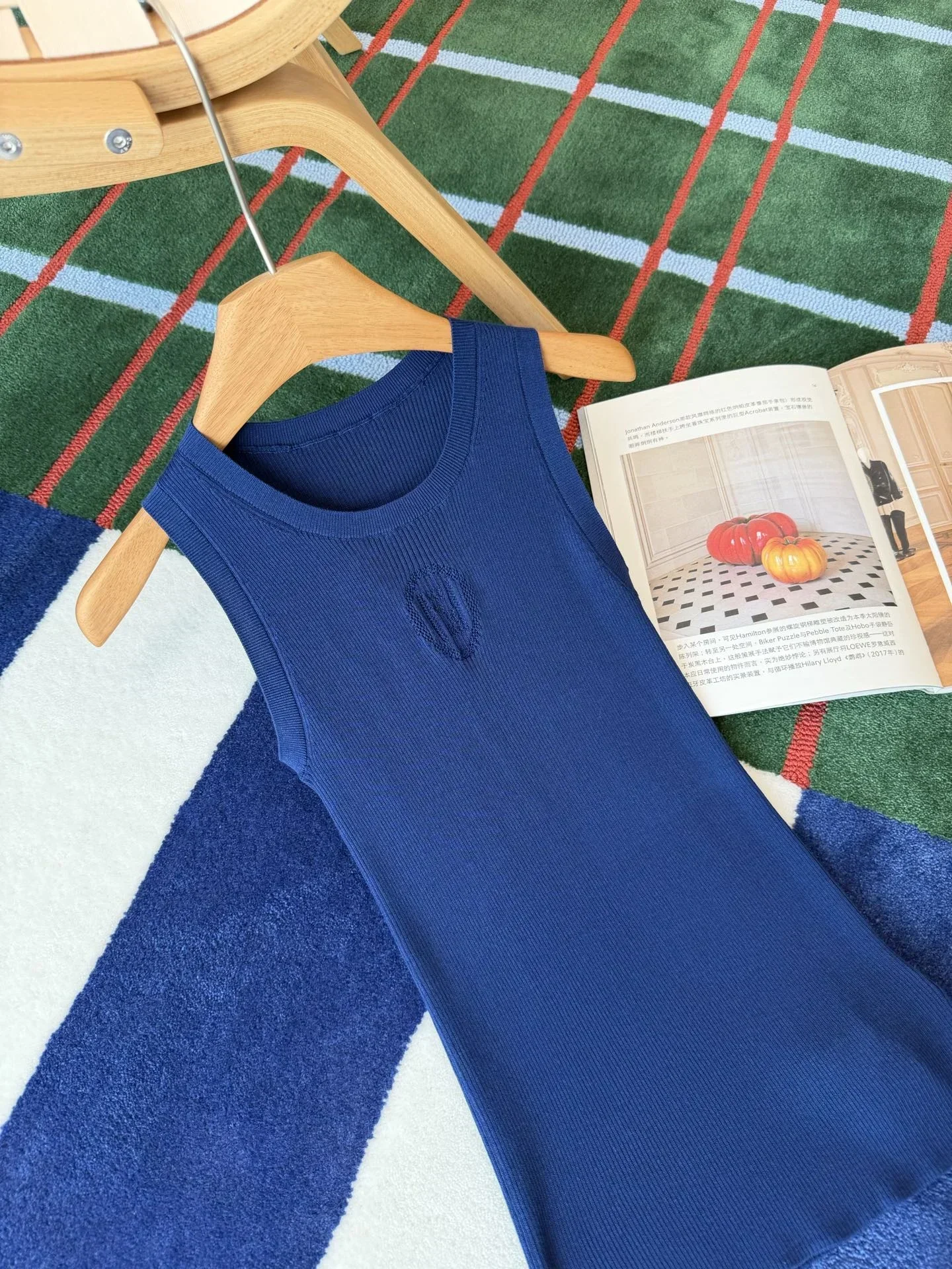 FENDI T-shirts & Vests Knit Fabric (Blue) S-M-L B05202607050725 - Image 4