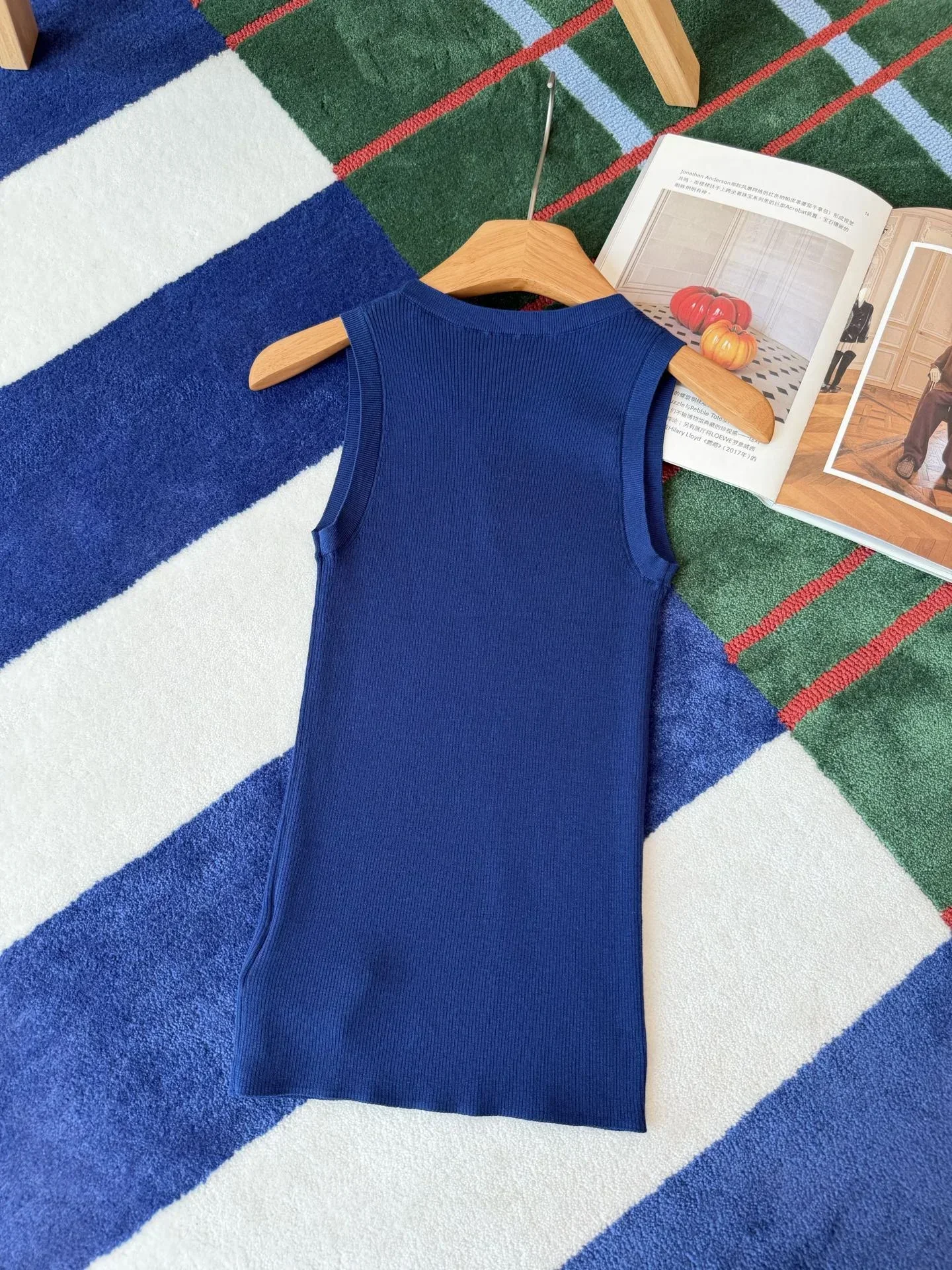 FENDI T-shirts & Vests Knit Fabric (Blue) S-M-L B05202607050725 - Image 6