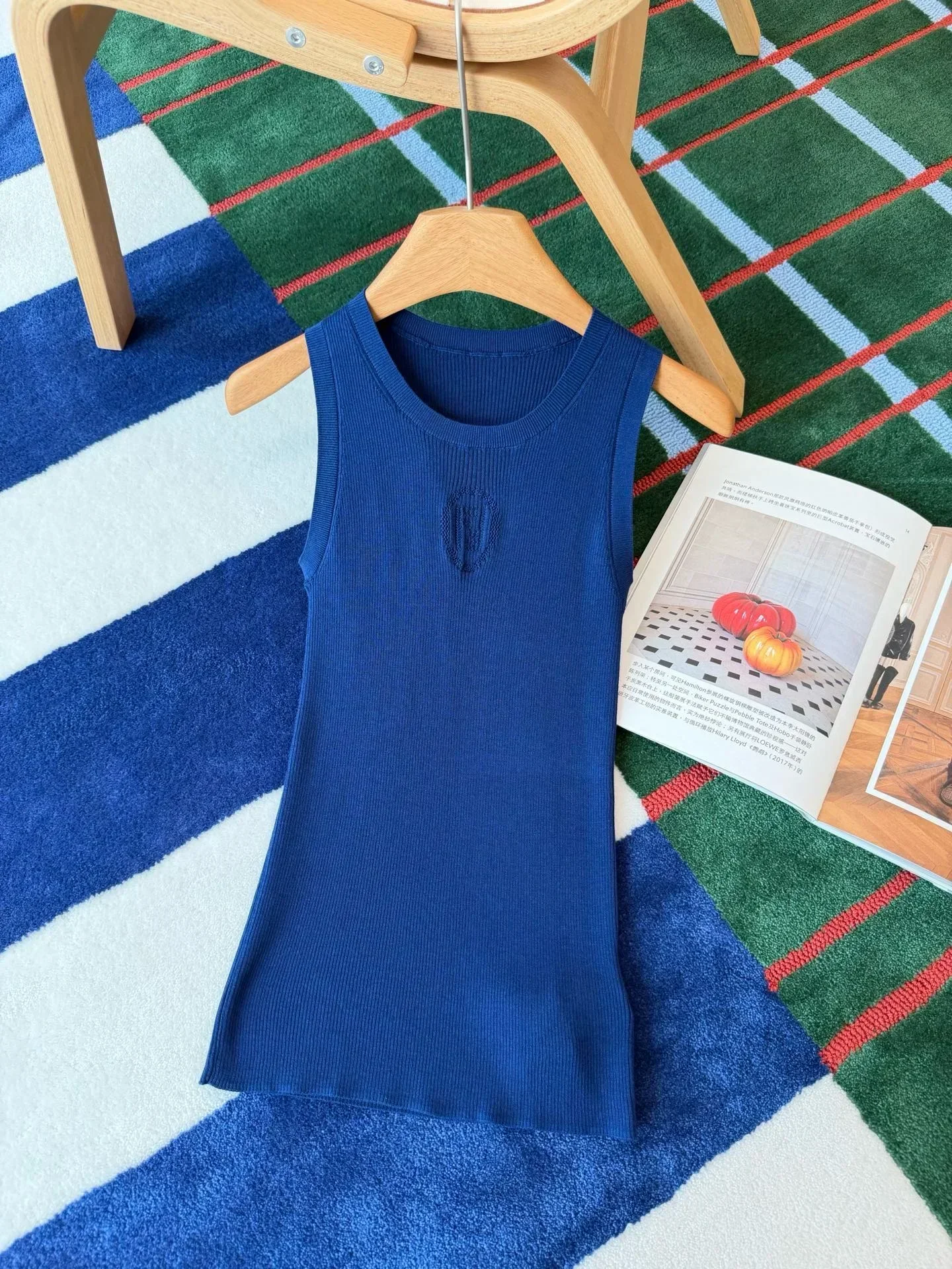 FENDI T-shirts & Vests Knit Fabric (Blue) S-M-L B05202607050725 - Image 7