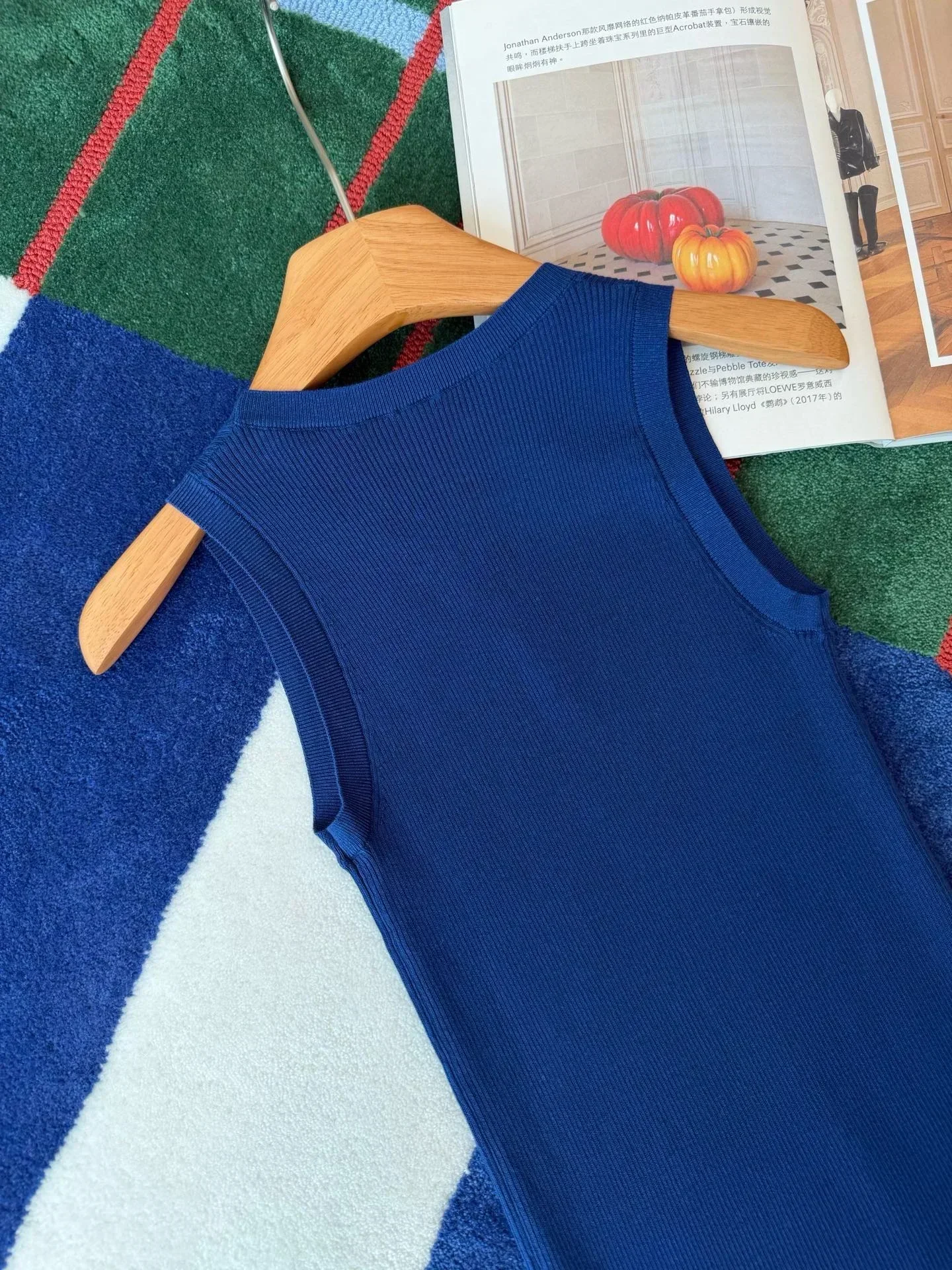 FENDI T-shirts & Vests Knit Fabric (Blue) S-M-L B05202607050725 - Image 9