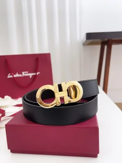 Alternative view of FERRAGAMO Belts Calf Leather 3.5cm Width A60202607050306