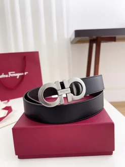 Alternative view of FERRAGAMO Belts Calf Leather 3.5cm Width A60202607050326