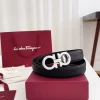 FERRAGAMO Belts Calf Leather 3.5cm Width A70202607050327