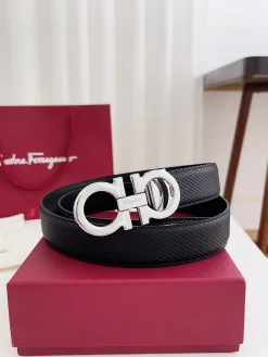 Alternative view of FERRAGAMO Belts Calf Leather 3.5cm Width A70202607050327