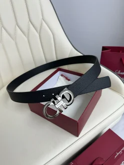 Alternative view of FERRAGAMO Belts Calfskin Leather 3.5cm Width A60202607050324