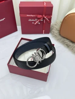 FERRAGAMO Belts Leather 3.5cm Width A70202607050289
