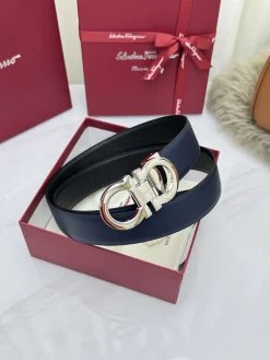 FERRAGAMO Belts Leather 3.5cm Width A70202607050291