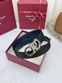 FERRAGAMO Belts Leather 3.5cm Width A70202607050297