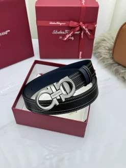 FERRAGAMO Belts Leather 3.5cm Width A70202607050301