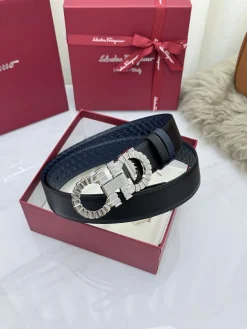 FERRAGAMO Belts Leather 3.5cm Width A70202607050305