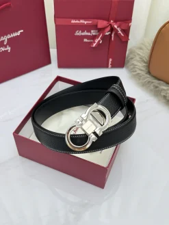 FERRAGAMO Belts Leather 3.5cm Width A70202607050312