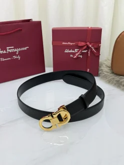 Alternative view of FERRAGAMO Belts Top Grain Leather 3.5cm Width A70202607050308
