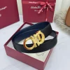 FERRAGAMO Belts Top Grain Leather 3.5cm Width A70202607050317