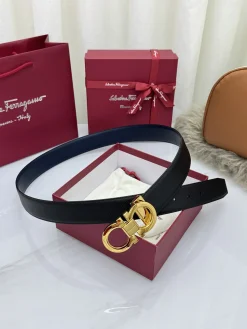 Alternative view of FERRAGAMO Belts Top Grain Leather 3.5cm Width A70202607050317