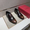 FERRAGAMO Formal Shoes Calfskin Leather (Brown-Black) EU38-44 B40202607051036