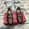 FERRAGAMO Shoes Calf Leather (Brown) EU38-45 E90202607051830