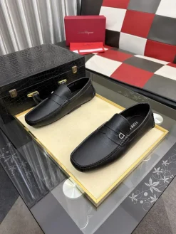 Alternative view of FERRAGAMO Shoes Grained Leather (Black) EU38-44 B50202607051188