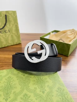 GUCCI Belts Calf Leather 4.0cm Width A60202607050358