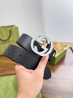 Alternative view of GUCCI Belts Calf Leather 4.0cm Width A60202607050358