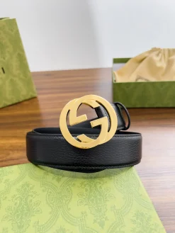 GUCCI Belts Calfskin Leather 4.0cm Width A60202607050357