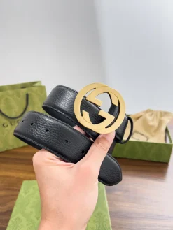 Alternative view of GUCCI Belts Calfskin Leather 4.0cm Width A60202607050357