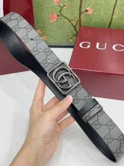 Alternative view of GUCCI Belts Canvas Leather A60202607050354