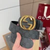 GUCCI Belts GG Canvas, Leather 4cm Width A60202607050355