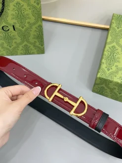 Alternative view of GUCCI Belts Patent Leather Calfskin A70202607050360