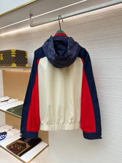 Alternative view of GUCCI Coats & Jackets Nylon (White-Red-Green-Blue) 46-52 C05202607120511