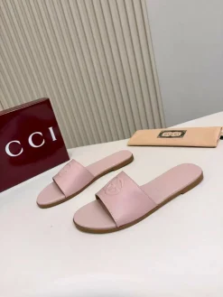 Alternative view of GUCCI Slides & Slippers Leather (Pink) EU35-43 A50202607050676