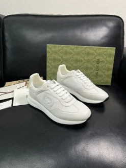 GUCCI Sneakers & Trainers Calfskin Mesh (White) EU39-44 C60202607050308