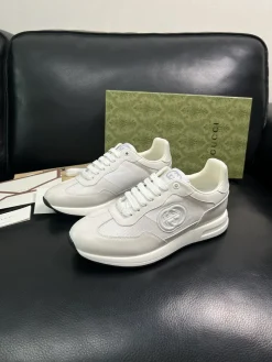 Alternative view of GUCCI Sneakers & Trainers Calfskin Mesh (White) EU39-44 C60202607050308